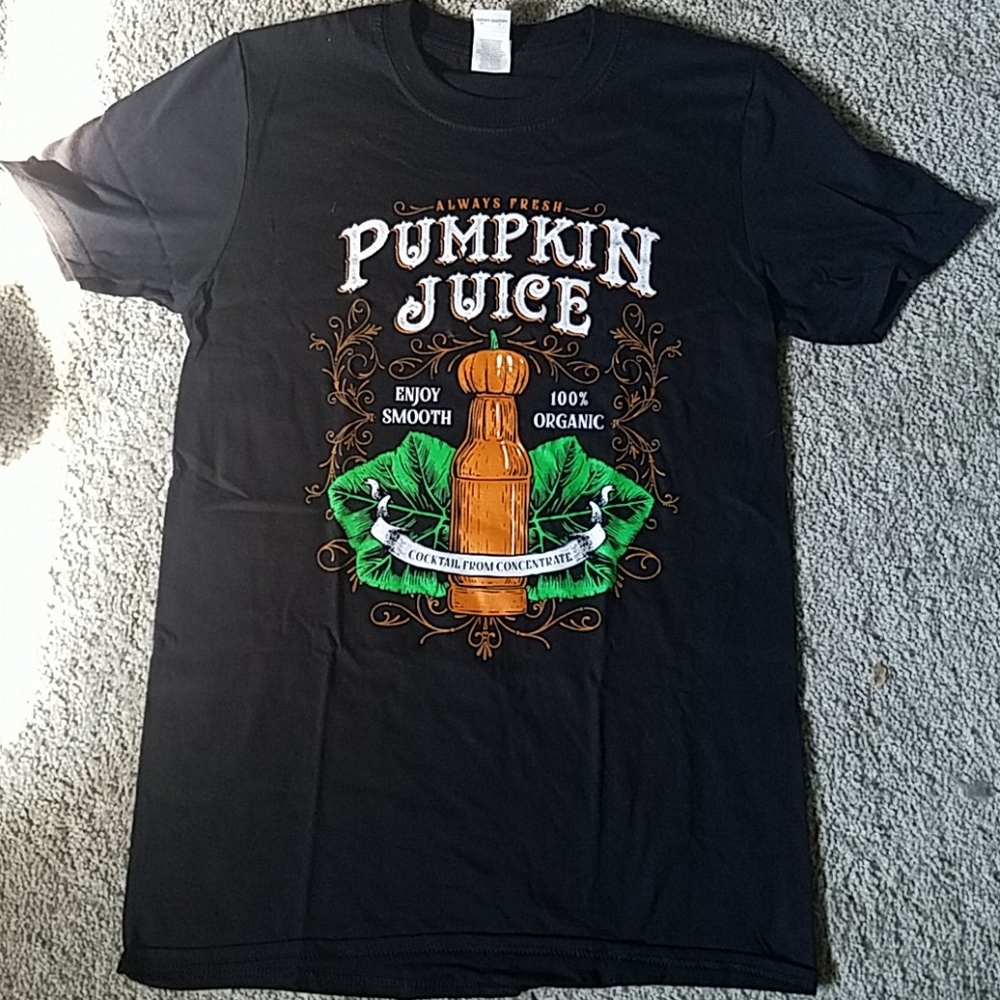 NWOT Harry Potter Pumpkin Juice Tshirt